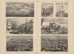 a. Die neuen Hafenbassins in Southampton
