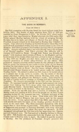Appendix I. The Sidis in Bombay