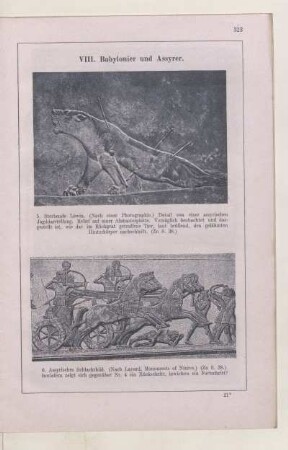 VIII. Babylonier und Assyrer