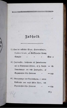 Indhold.