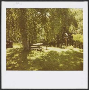 Garten der Villa Berghoferin in Redagno