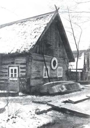 Wohnhaus in Lehde : Bauwesen - Exterieur. Ort: Lědy / Lehde. Wohnhaus.