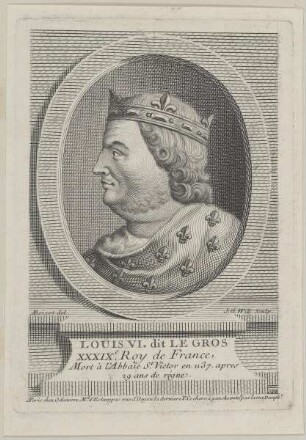 Bildnis des Louis VI dit Le Gros