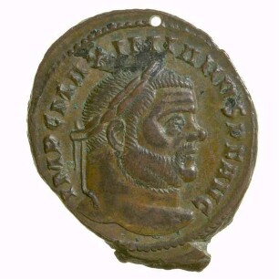 Münze, Follis, 298 - 299
