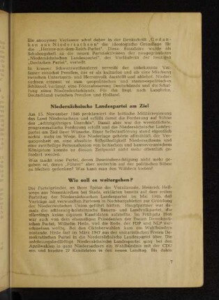 Wie soll es weitergehen?