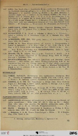 Naturwissenschaften (Nr. 1427-1459)