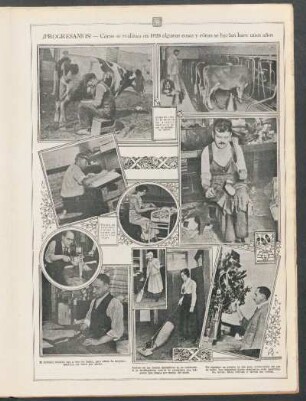 ¡Progresamos!.- Cómo se realizan en 1920 algunas cosas y cómo se hacían hace unos años
