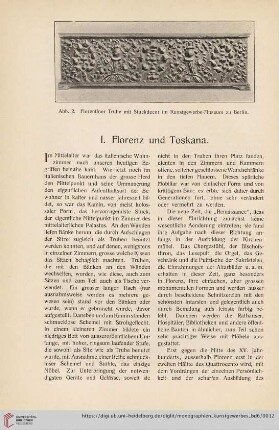 I. Florenz und Toskana