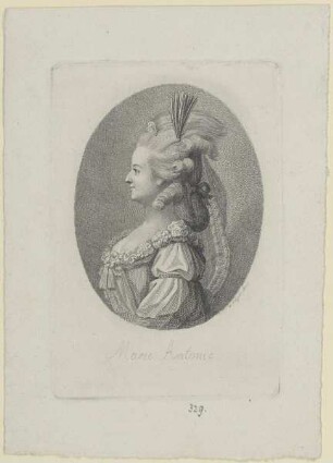 Bildnis der Marie Antonie
