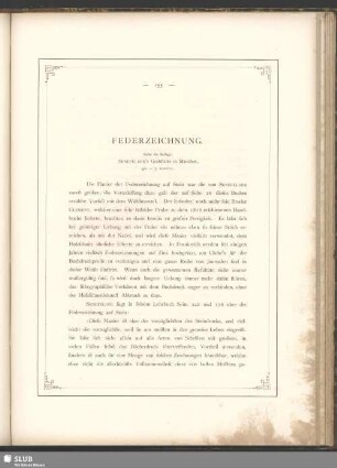 Federzeichnung