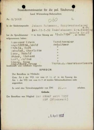 Ratsmann, Johann