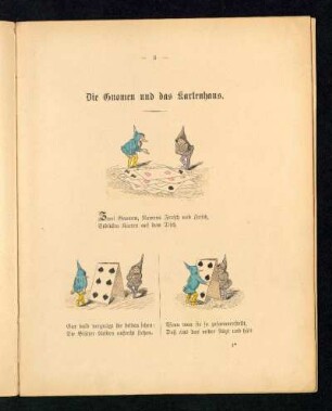 ¬Die¬ Gnomen und das Kartenhaus