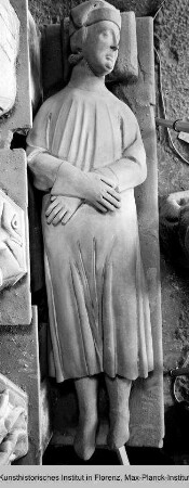 Gherardesca-Grabmal : Liegefigur des Gherardo (oder Gaddo?) della Gherardesca
