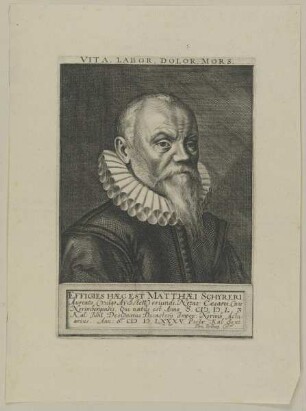 Bildnis des Matthäus Schyrer