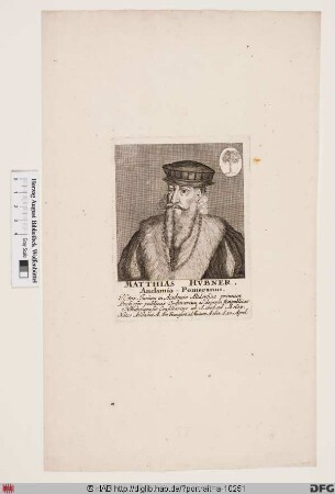 Bildnis Matthias Hübner