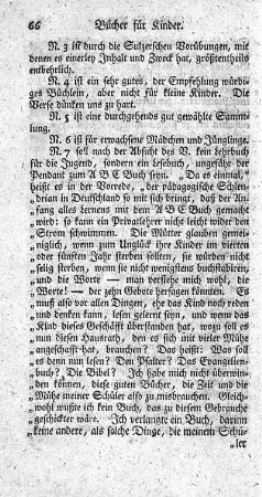 Erste Nahrung für den gesunden Menschenverstand.