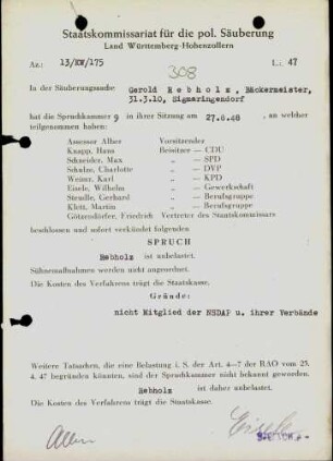 Rebholz, Gerold