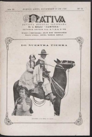 3.1926=Nr. 35: Nativa, 3.1926=Nr. 35