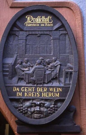 Rüdesheim am Rhein : Aufgenommen im Weinort Rüdesheim am Rhein, ca. 2001