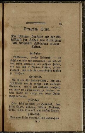 Dreyzehnte Scene.