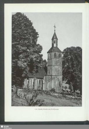 Labach, Kirche von Nordwesten
