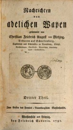 Nachrichten von adelichen Wapen, 3