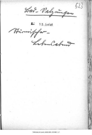 Stürmischer Lebensabend