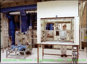 Miniplantanlage TESSA des Instituts für Technische Chemie (ITC)