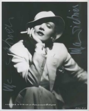 Marlene Dietrich (Los Angeles, 1934) (Archivtitel)