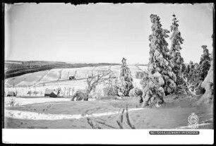 Schellerhau im Erzgebirge mit Schnee