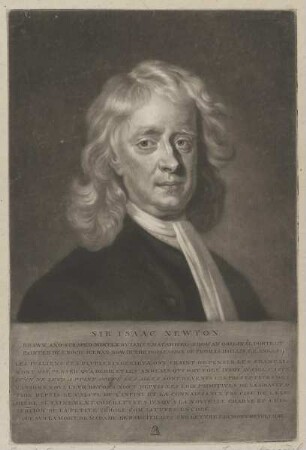 Bildnis des Sir Isaac Newton