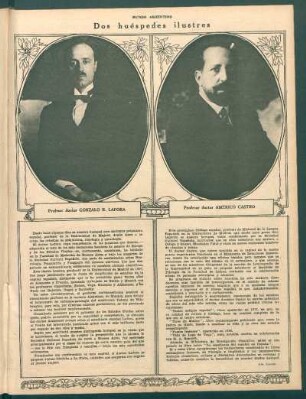 Dos huéspedes ilustres