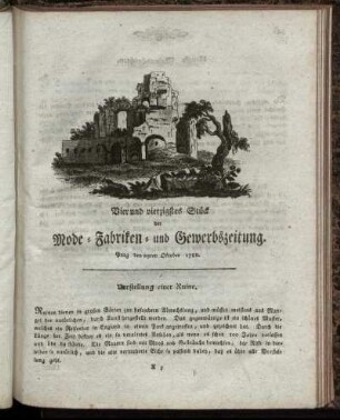 Vier und vierzigstes Stück. Prag den 29ten Oktober 1788.