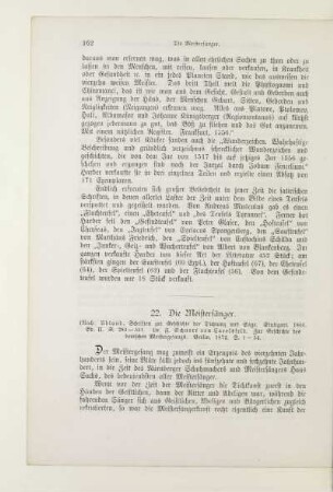 22. Die Meistersänger