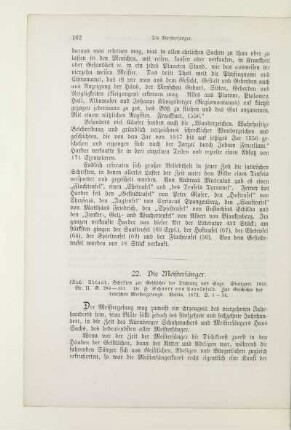22. Die Meistersänger