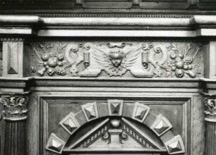 Detail der Brüstung