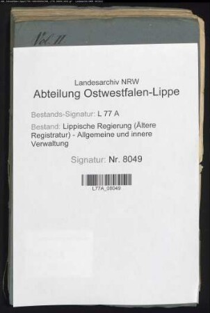 Wegeaufseher, Bd. 2