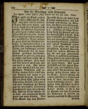 Am 18. Sonntage nach Trinitatis. - Am 21. Sonntage nach Trinitatis.