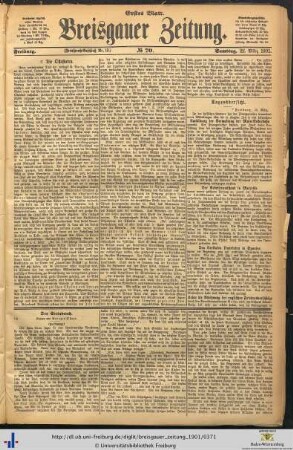 22.03.1901 (Erstes Blatt)