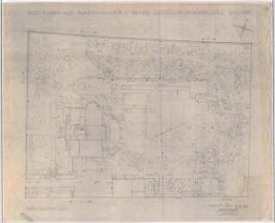 Garten Schemannzeile 21-23, Berlin-Zehlendorf: Gartenanlage Schemannzeile 21-23. Bepflanzungsplan 1:100