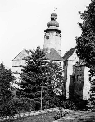 Schloss Lämberg : Schloss Lämberg (heute Schloss Lemberk, Tschechische Republik). Schloss und Schlossturm