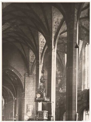 Thomaskirche, Leipzig Bachgruft: Kanzel