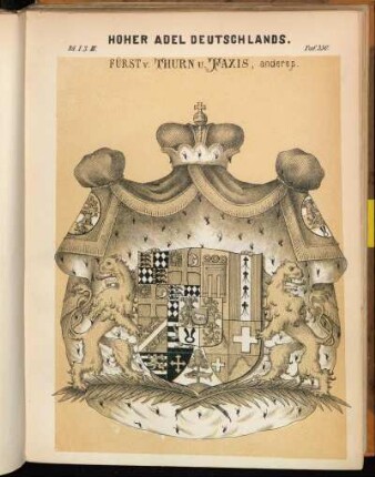 Taf. 350. Fürst v. Thurn u. Taxis, anderes.