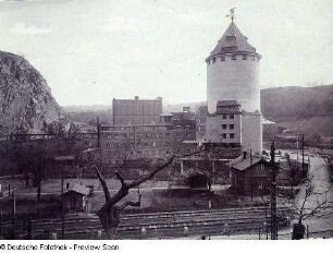 Getreidesilo : Weizenmühle Gebrüder Braune. Mühlengebäude und Getreidesilo