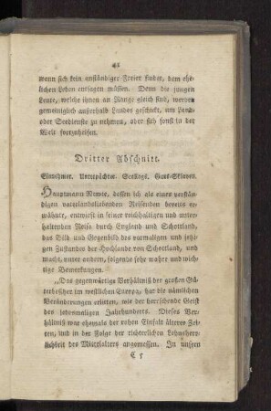 Dritter Abschnitt. Einnehmer. Unterpächter. Scallags. Guts=Sklaven.