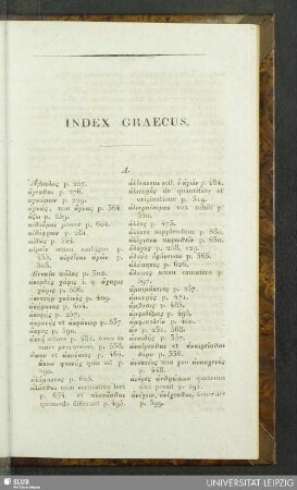 Index Graecus