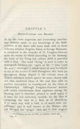 Chapter I. Birth-customs and beliefs