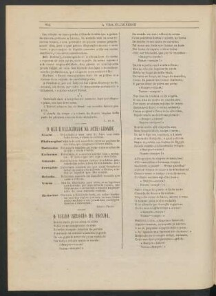 O velho relogio da escada. : (traduzido de "Longfellow")