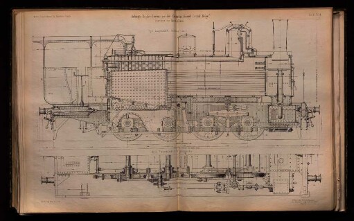 Gebirgs-Tender-Locomotive der Eisenbahn „Grand-Central Belge“