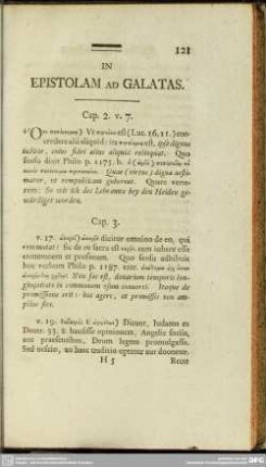 In Epistolam Ad Galatas